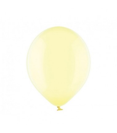 Balony BELBAL 30 cm - przezroczyste jasnożółte Crystal Soap Yellow B105/GC04-046 - 100 sztuk