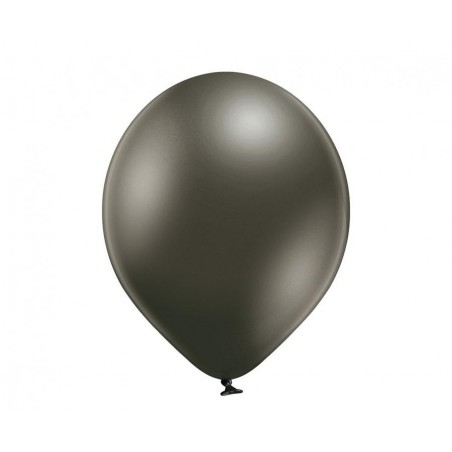 Balony BELBAL 30 cm - antracytowe Glossy Anthracite B105/GG04-609 - 50 sztuk