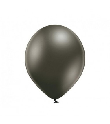 Balony BELBAL 30 cm - antracytowe Glossy Anthracite B105/GG04-609 - 10 sztuk