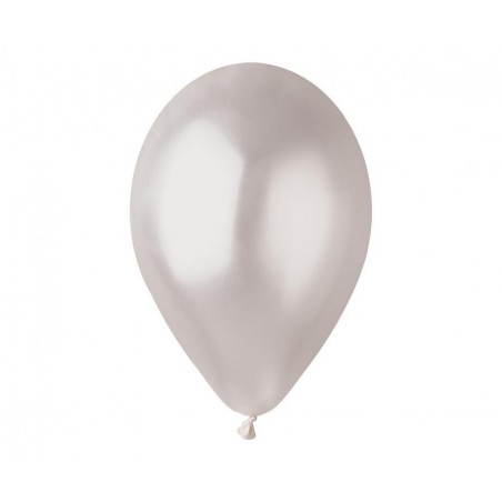 Balony metaliczne GEMAR 30 cm - 12" - metaliczne perłowe Metallic Pearl GM110/028 - 100 sztuk