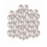 Balony metaliczne GEMAR 30 cm - 12" - metaliczne perłowe Metallic Pearl GM110/028 - 50 sztuk