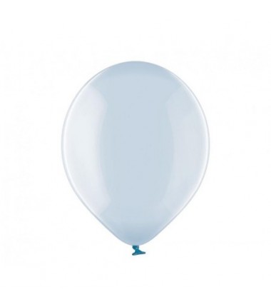 Balony BELBAL 30 cm - przezroczyste niebieskie Crystal Soap Blue B105/042 - 100 sztuk