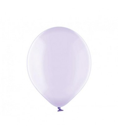Balony BELBAL 27 cm - przezroczyste jasnofioletowe Crystal Soap Purple B105/043 - 100 sztuk