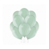 Balony BELBAL 27 cm - przezroczyste jasnozielone Crystal Soap Green B105/045 - 10 sztuk