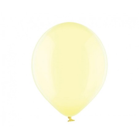 Balony BELBAL 30 cm - przezroczyste jasnożółte Crystal Soap Yellow B105 - 50 sztuk