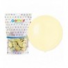 Balony GEMAR 48 cm - 19" - maślany Pastel Butter G19/103 - 25 sztuk