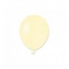 Balony Gemar 13 cm - 5" - pastelowe maślane Butter A50/103 - 100 sztuk