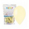 Balony Gemar 33 cm -13" pastelowe maślane Butter G120/103 - 50 sztuk