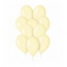 Balony Gemar 33 cm -13" pastelowe maślane Butter G120/103 - 10 sztuk