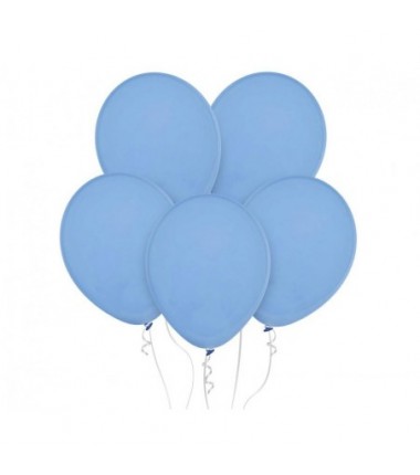 Balony Decomex 46 cm - 18" niebieskie - pastel Sky Blue D8-P277 - 25 sztuk