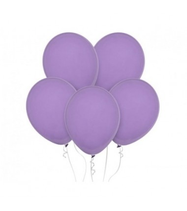 Balony Decomex 46 cm - 18" fioletowe - pastel Floral D8-P250 - 25 sztuk