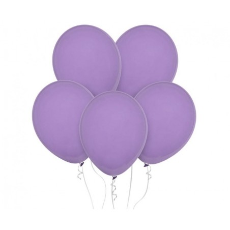 Balony Decomex 46 cm - 18" fioletowe - pastel Floral D8-P250 - 25 sztuk