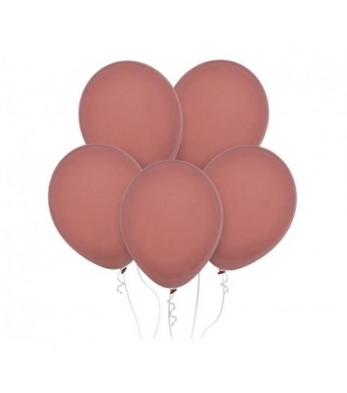 Balony Decomex 46 cm - 18" brudny różowy - pastel Rose Wood D8-P255 - 25 sztuk