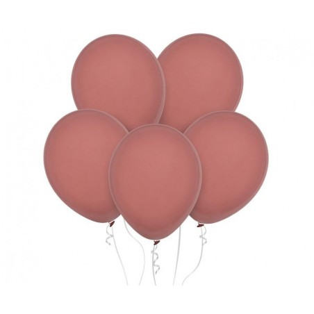 Balony Decomex 46 cm - 18" brudny różowy - pastel Rose Wood D8-P255 - 25 sztuk