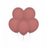 Balony Decomex 46 cm - 18" brudny różowy - pastel Rose Wood D8-P255 - 25 sztuk