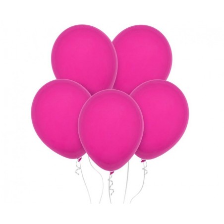 Balony Decomex 46 cm - 18" fuksjowe - pastel Fuchsia D8-P211 - 25 sztuk
