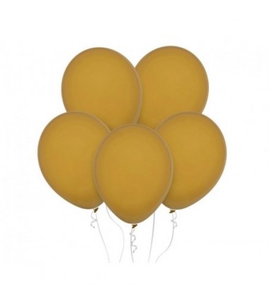 Balony Decomex 46 cm - 18" kawowe - pastel Mocha D8-P257 - 25 sztuk
