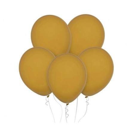 Balony Decomex 46 cm - 18" kawowe - pastel Mocha D8-P257 - 25 sztuk