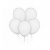Balony Decomex 46 cm - 18" białe - pastel White D8-P100 - 25 sztuk