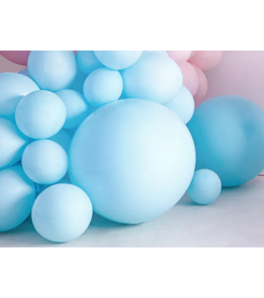 Balony Strong 27 cm jasnoniebieskie Pastel Light Blue - 10 sztuk