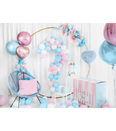 Balony Strong 27 cm jasnoniebieskie Pastel Light Blue - 10 sztuk
