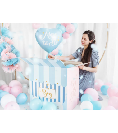 Balony Strong 27 cm jasnoniebieskie Pastel Light Blue - 10 sztuk