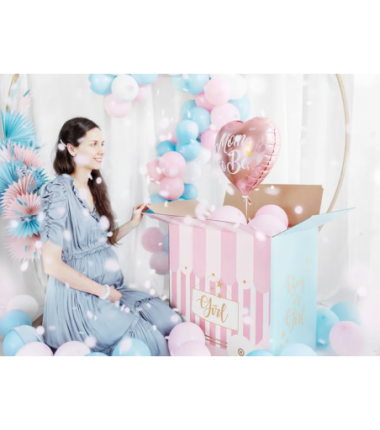 Balony Strong 27 cm jasnoniebieskie Pastel Light Blue - 10 sztuk