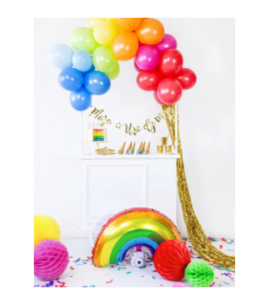 Balony Strong 27 cm ciemnoróżowe Pastel Hot Pink - 10 sztuk