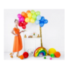 Balony Strong 27 cm ciemnoróżowe Pastel Hot Pink - 10 sztuk