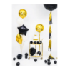 Balony Strong 27 cm czarne Pastel Black - 10 sztuk