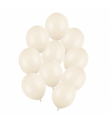 Balony Strong 27 cm alabastrowe Pastel Alabaster, Nude - 10 sztuk
