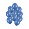 Balony Strong 27 cm granatowe Pastel Navy Blue - 10 sztuk