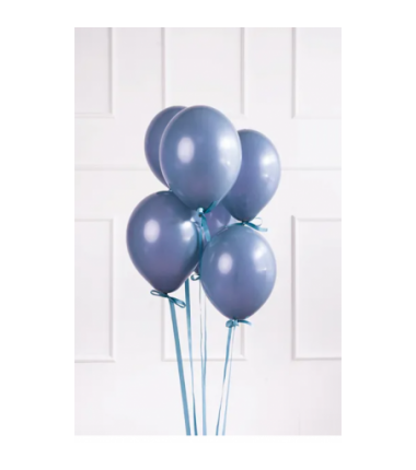 Balony Strong 27 cm granatowe Pastel Navy Blue - 10 sztuk