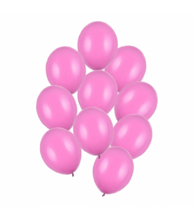 Balony Strong 27 cm fuksjowe Pastel Fuchsia - 10 sztuk