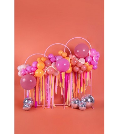Balony Strong 27 cm fuksjowe Pastel Fuchsia - 10 sztuk