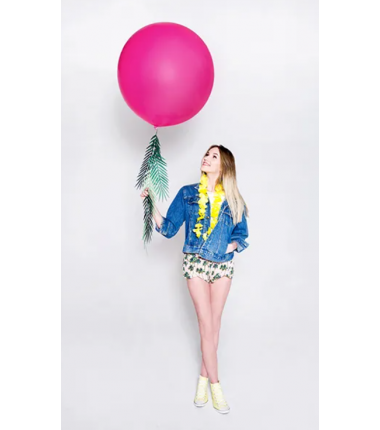Balony Strong 27 cm fuksjowe Pastel Fuchsia - 10 sztuk