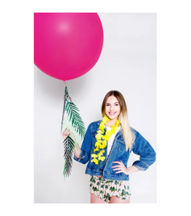 Balony Strong 27 cm fuksjowe Pastel Fuchsia - 10 sztuk