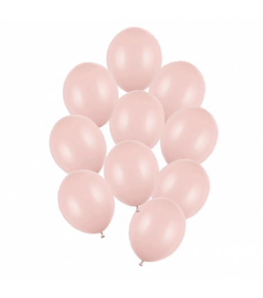 Balony Strong 27 cm brudny róż Pastel Dusty Rose - 10 sztuk