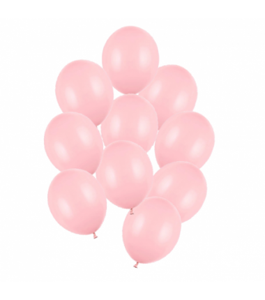 Balony Strong 27 cm różowe Pastel Baby Pink - 10 sztuk