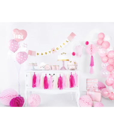 Balony Strong 27 cm różowe Pastel Baby Pink - 10 sztuk