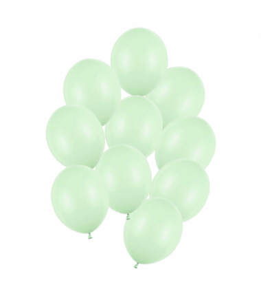 Balony Strong 27 cm pistacjowe Pastel Pistachio - 10 sztuk