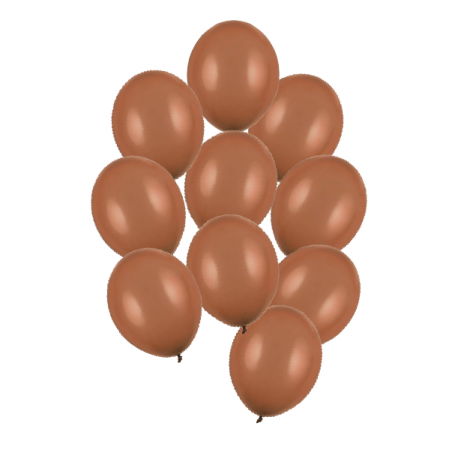 Balony Strong 27 cm Pastel Mocca - 10 sztuk