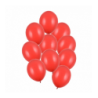 Balony Strong 27 cm makowe Pastel Poppy Red - 10 sztuk