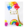Balony Strong 27 cm makowe Pastel Poppy Red - 10 sztuk