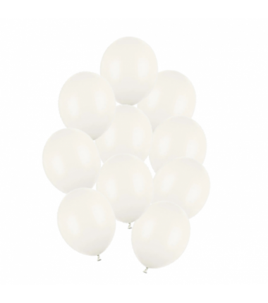 Balony Strong 27 cm złamana biel Pastel Off-white - 10 sztuk