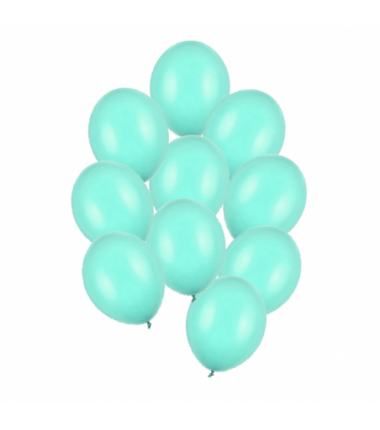 Balony Strong 27 cm miętowe Pastel Light Mint - 10 sztuk