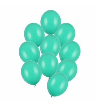 Balony Strong 27 cm seledynowe Pastel Aquamarine - 10 sztuk