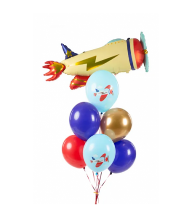 Balony Strong 27 cm ciemnoniebieskie Pastel Royal Blue - 10 sztuk