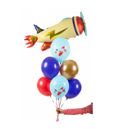 Balony Strong 27 cm ciemnoniebieskie Pastel Royal Blue - 10 sztuk