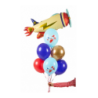 Balony Strong 27 cm ciemnoniebieskie Pastel Royal Blue - 10 sztuk